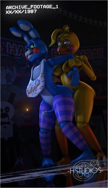 Toy Chica fucks Toy Bonnie