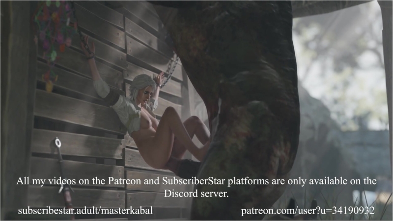 Ciri and the Big Monsters [2K] [60FPS] [UNCENSORED]