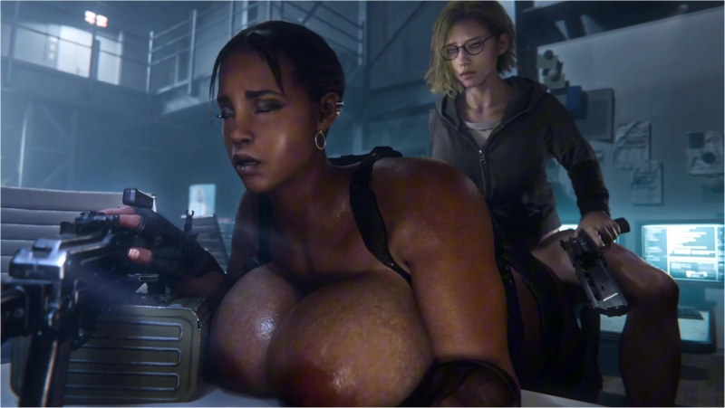 Sheva & Grace | Desk Job [NO WM][FUTA][4K60FPS]