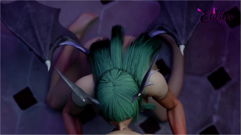 Morrigan sucking you dry {Elusive}