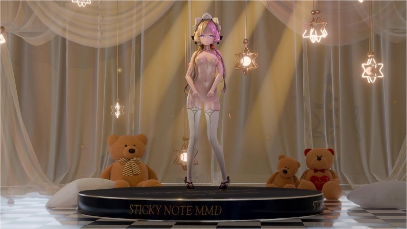 Genshin Impact │ Sandrone  ❤ White Horse!【MMD】