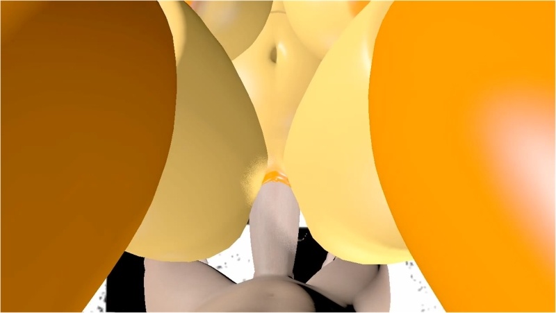 Chicka porn. Test 3D animation. Sound