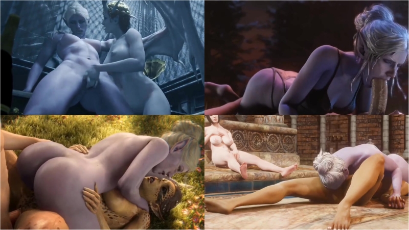 Minthara Splitscreen (Wide) Baldur's Gate 3