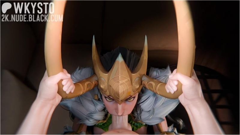 Lady Loki Sloppy Deepthroat