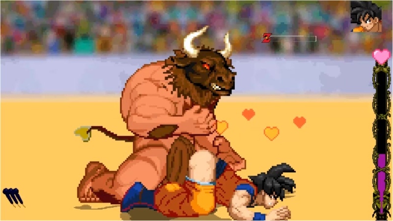 MUGEN Request#41: Minotaur Fucks Son Goku