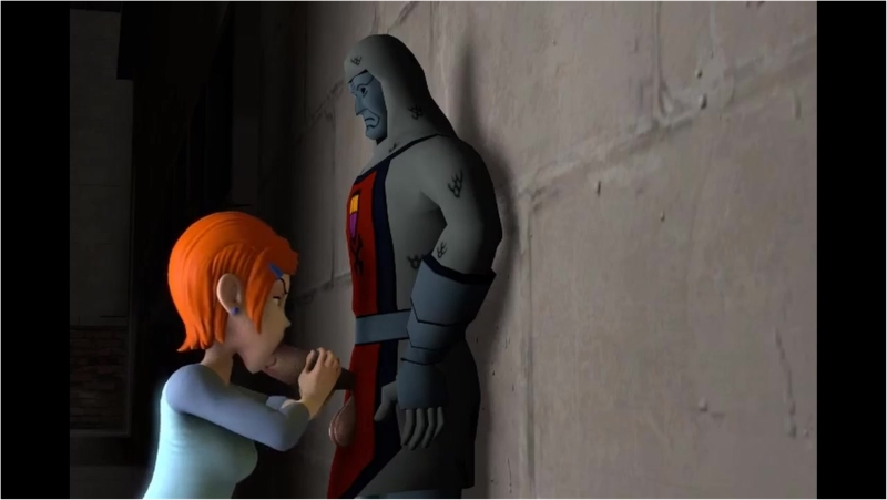 Gwen Tennyson blowjob forever knight