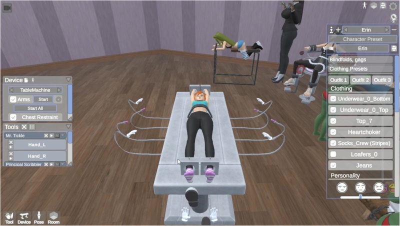 Tickle Prison Test Vid