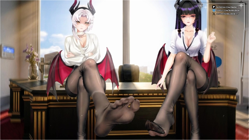 [2 VTubers] Your Boss and Her Assistant are Succubi?! They Want You for Hot Overtime