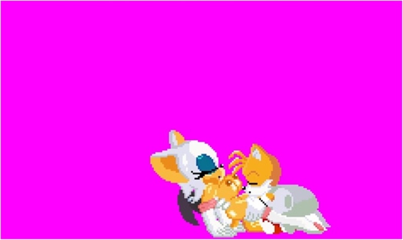 Rouge's powerfull kiss