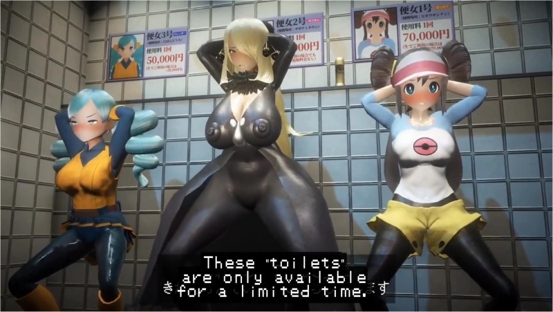 [Eng] Public Toilet Girls