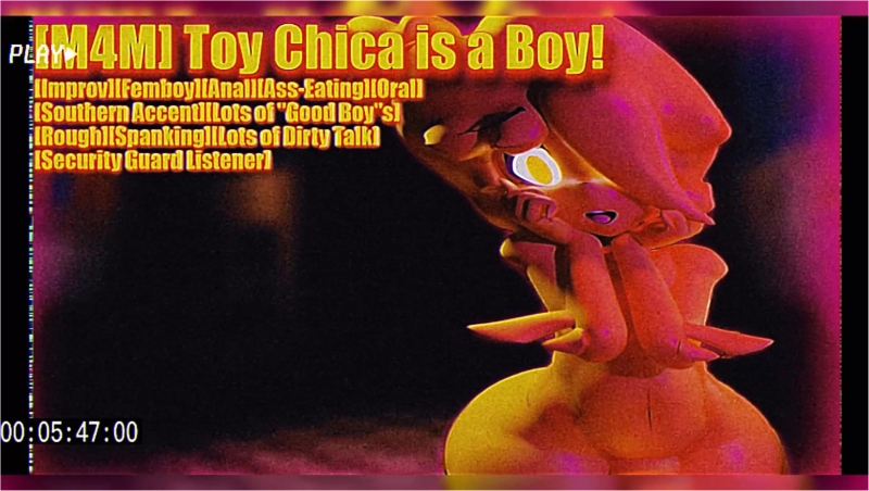 [M4M] Toy Chica is a Boy!