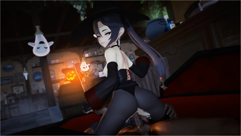 [4K] Mona's Halloween Ride [Pandora4717]