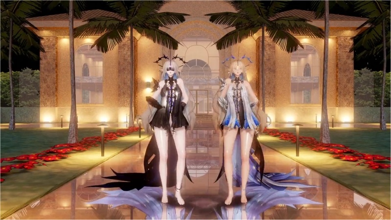 [MMD Wuwa]Fleurdelys&Leviathan Good-Night-Kiss