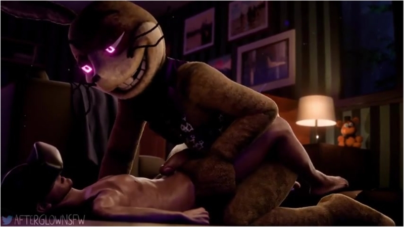 Glitchtrap Fucks Him