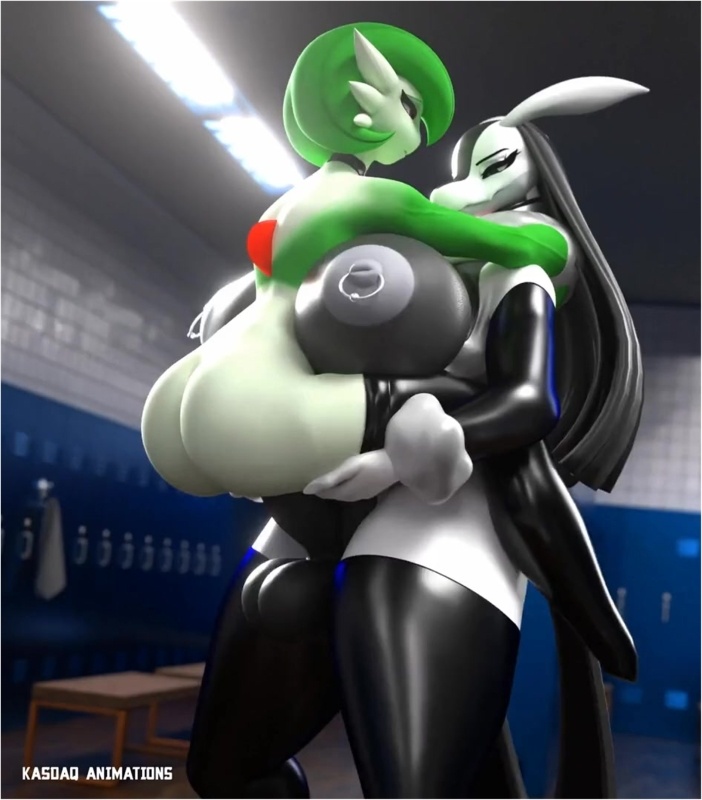 [Kasdaq] Yukivander giving gardevoir some hard plaps [Sound Added]