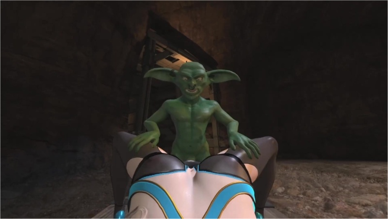 Pantyhose Catgirl: Goblin Broodmother