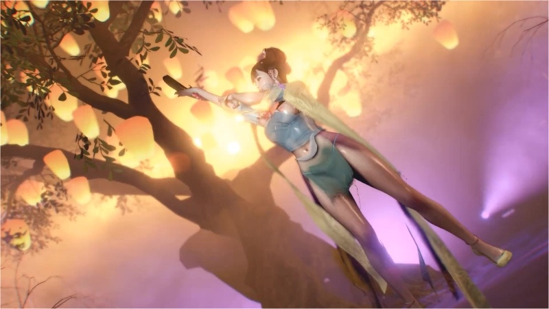 VAM - Wish of a Thousand Lantern (MMD HANFU)