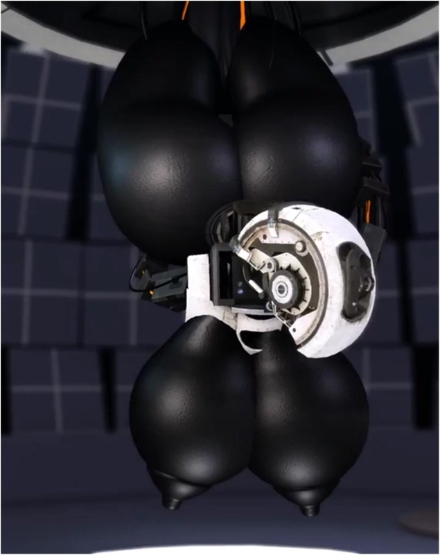 Glados tits & ass