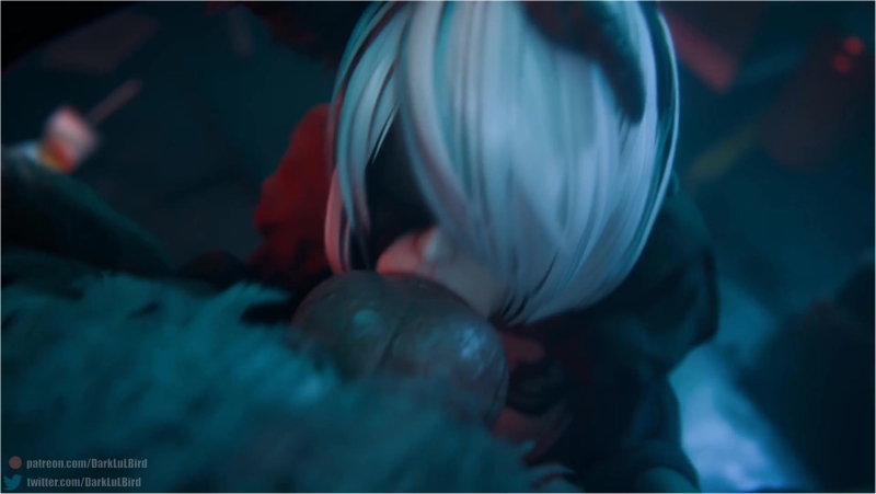 2B x Werewolf [NieR: Automata]