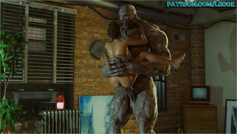 Jill Valentine's pussy and ass ruined hard by raging Nemesis (2k and 60fps)