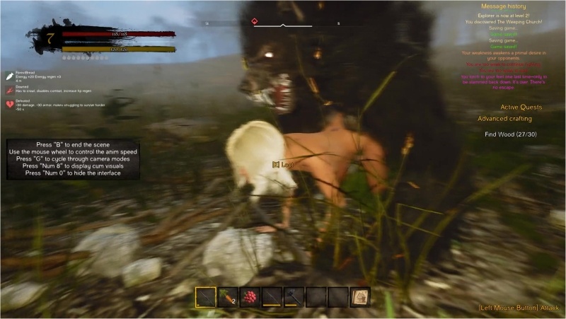 [WickedIsland] Got pumped by a Werewolf
