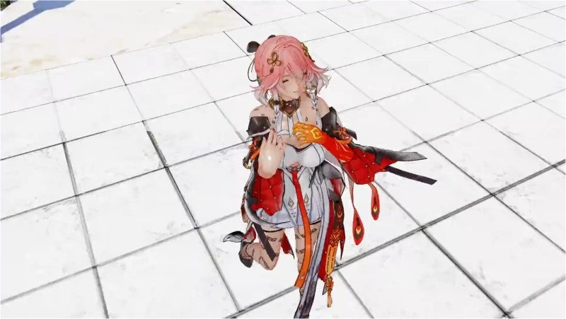 【MMD WuWa】Changli Say "I love you".