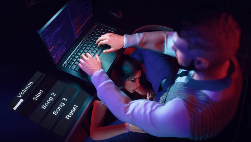 [Love Wolf] Desk Blowjob - Test Video