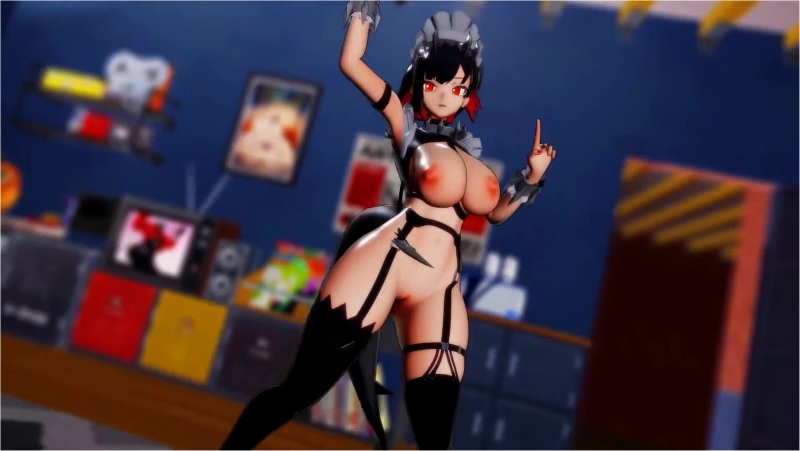 [ZZZ MMD] Thicc Ellen Joe - The Baddest (4K)(R18)