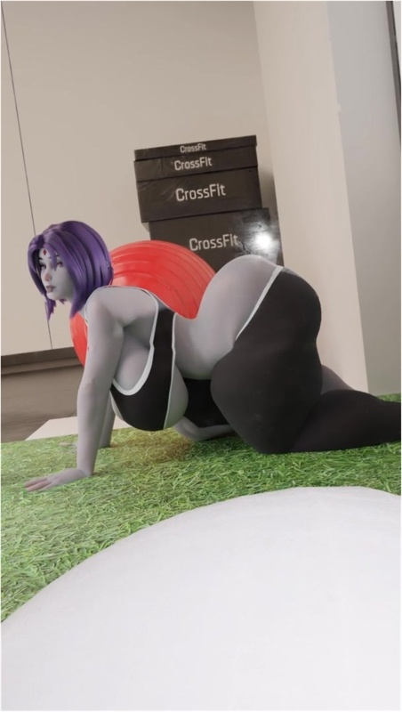 [Shwazy3D] Raven Ass