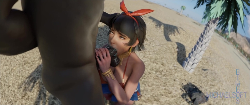 Shy Girl kisses