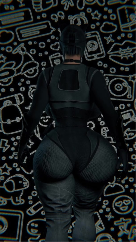 Catwoman ass jiggle