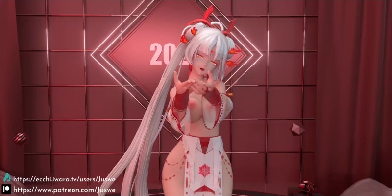 [Onmyoji Arena MMD] Shiranui - Togen love song dance (R18)