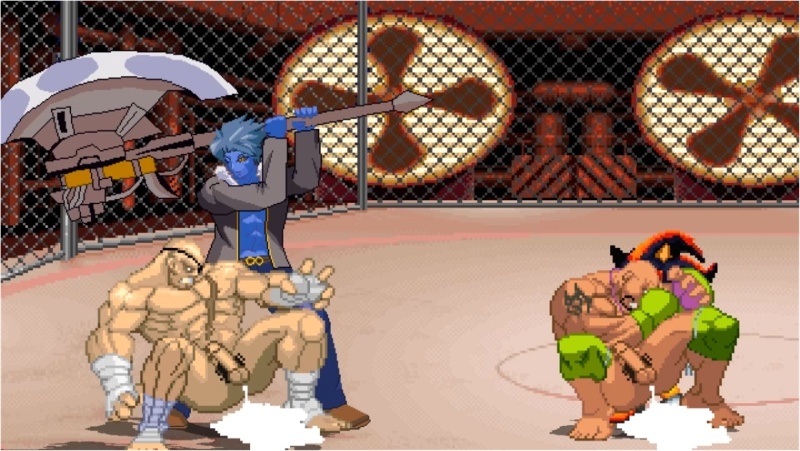 MUGEN Request#155: Zephyr & Shadow The Hedgehog Fucks Sagat & Marduk